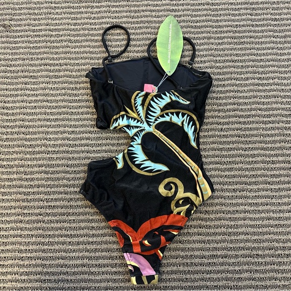 Farm Rio Pineapple Wave One Piece - Picture 7 of 8